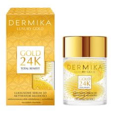 Vidaxl Luxusné zlato 24K Total Benefit luxusné 3D sérum na aktiváciu mladosti 60g