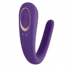 Vidaxl Partnerský masážny vibrátor pre páry Purple