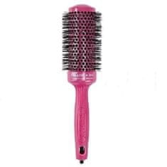 Vidaxl Termálna keramická + iónová kefa na vlasy 45 keramická kefa na vlasy Pink