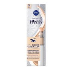 Vidaxl Hyaluron Cellular Filler 3In1 Eye Care Korekčný krém na korekciu tmavých kruhov 02 Medium 4ml