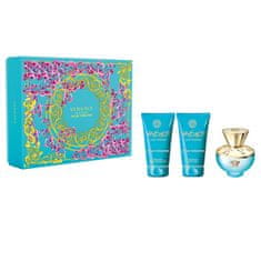 Vidaxl Dylan Turquoise Pour Femme set toaletná voda 50ml + sprchový gél 50ml + telové mlieko 50ml