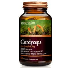 Vidaxl Cordyceps 500 mg doplnok stravy 60 kapsúl