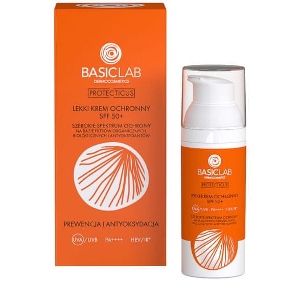 Vidaxl Protecticus ľahký ochranný krém SPF50+ Prevencia a antioxidácia 50ml