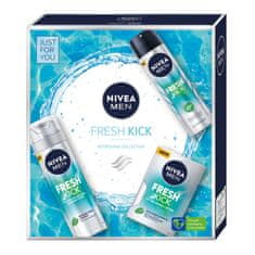 Vidaxl Pánska sada peny na holenie Fresh Kick 200ml + antiperspirant v spreji 150ml + osviežujúca voda po holení 100ml