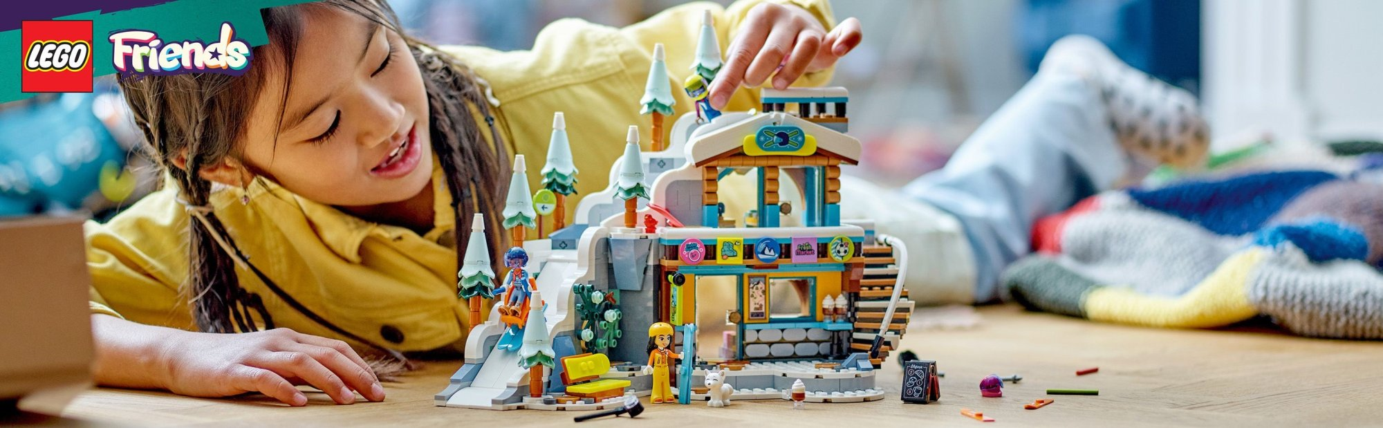 LEGO Friends 41756 Lyžiarsky rezort s kaviarňou