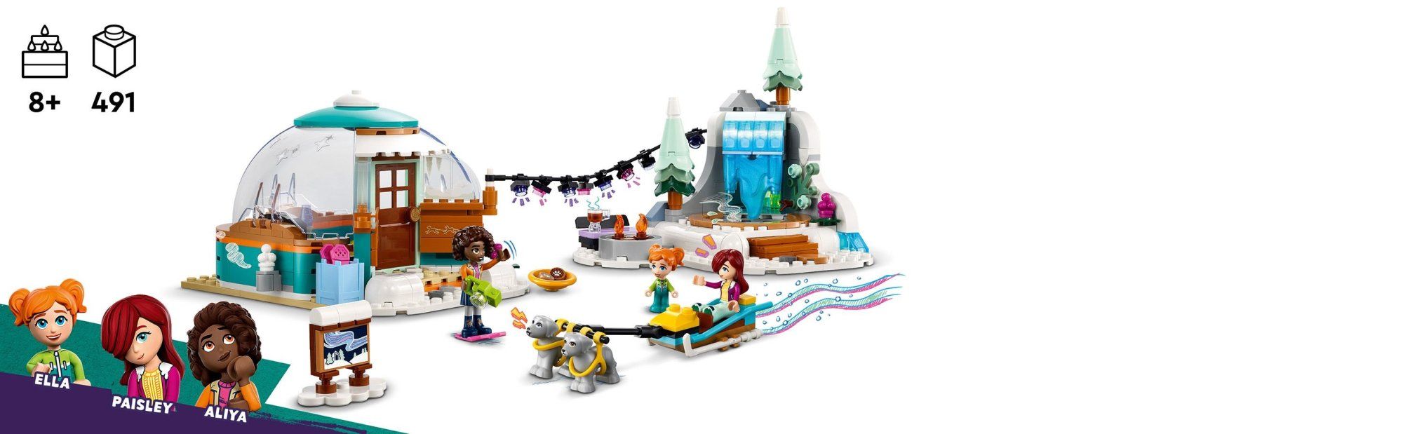 LEGO Friends 41760 Zimné dobrodružstvo v iglu