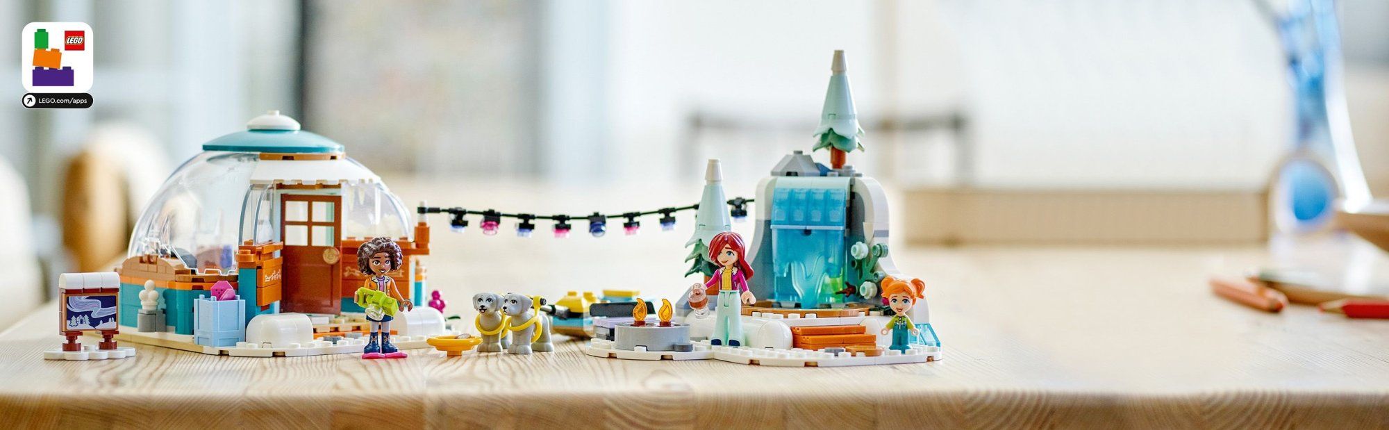 LEGO Friends 41760 Zimné dobrodružstvo v iglu