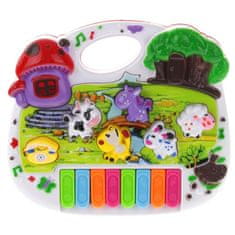 Nobo Kids Zvieracia farma v dome s klavírnymi organmi