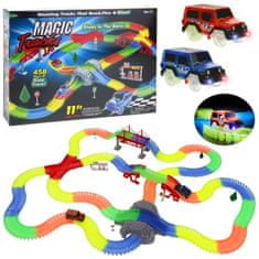 Nobo Kids Žiariace autodráha 458el Magic Track 2 autá