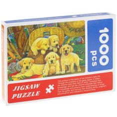 Nobo Kids Puzzle 1000 dielikov Šteniatka Labradorských psov