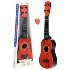 Nobo Kids Gitara na ukulele pre deti Hracia kocka - červená