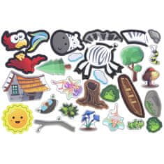 Nobo Kids Puzzle Puzzle Magnetická tabuľa Safari Animal