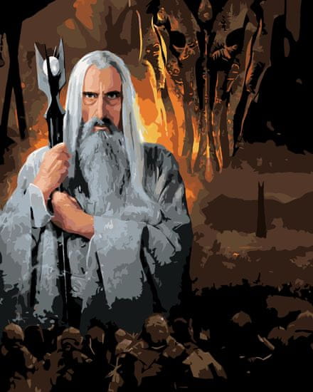 ZUTY Maľovanie podľa čísel - SARUMAN A SAURON (PÁN PRSTENOV)