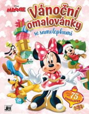 Jiri Models Vianočné omaľovánka so samolepkami Minnie