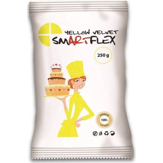 Smartflex Yellow Velvet Vanilka 0,25 kg vo vrecúšku 0161 dortis