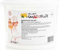 Smartflex Velvet Citrón 4 kg (Poťahovacia a modelovacia hmota na torty) 0416 dortis