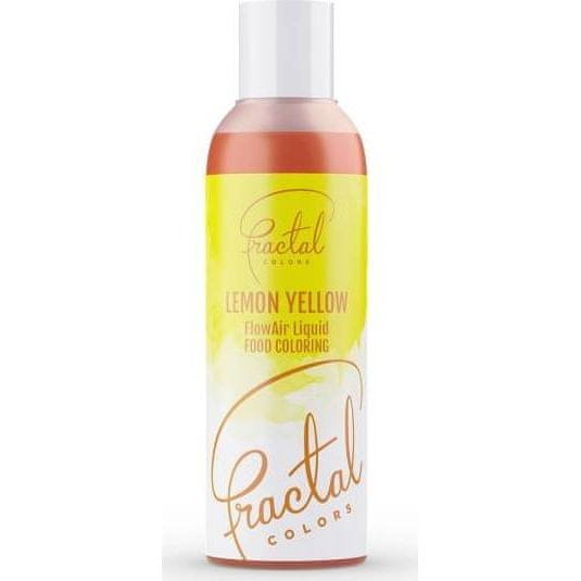 Airbrush farba tekutá Fractal - Lemon Yellow (100 ml) 6100