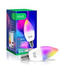 Nous Nous P4 WiFi Smart Žiarovka RGB E14 Tuya