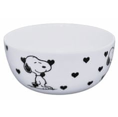 Snoopy raňajkový set čiernobiely 3 kusy