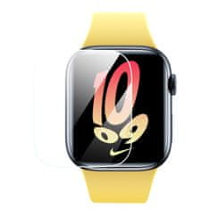 shumee Ochranná fólia na displej pre Apple Watch 4/5/6/SE/SE 2 NanoCrystal 44mm SET 2 ks.