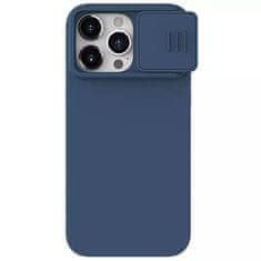 Nillkin  CamShield Silky Silikónové puzdro pre Iphone 15 Pro Max Navy