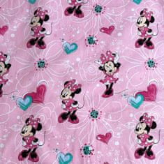 Jerry Fabrics Prestieradlo Minnie Flowers 02 90x200x25 cm