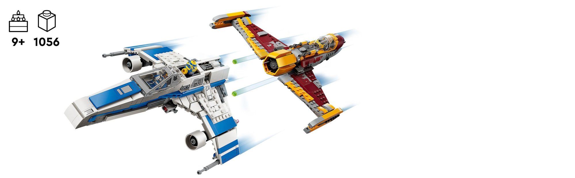 LEGO Star Wars 75364 Stíhačka E-wing Novej republiky vs. stíhačka Shin Hati