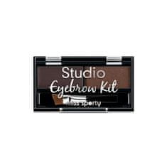 shumee Paletka na líčenie obočia Studio Eyebrow Kit 001 Medium Brown 1,1g