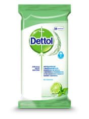 shumee Dettol antibakteriálne obrúsky na čistenie a dezinfekciu povrchov Limetka a mäta 36 ks