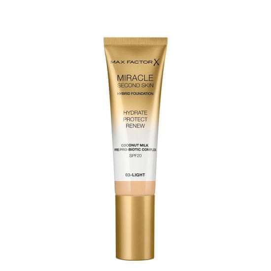 shumee Miracle Second Skin Hybrid Foundation hydratačný základ s filtrom 03 Light 30ml