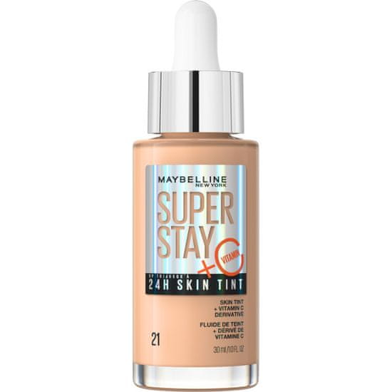 shumee Super Stay 24H Skin Tint dlhotrvajúci rozjasňujúci základ s vitamínom C 21 30 ml