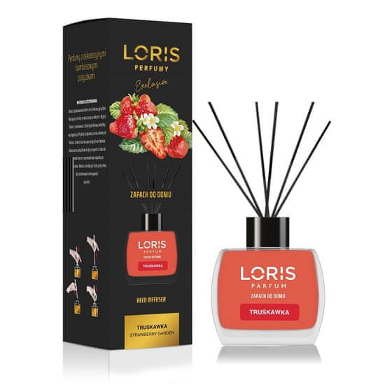 shumee Reed Diffuser aróma difuzér s tyčinkami Jahoda 120ml