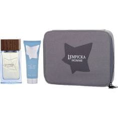 shumee Lempicka Homme set toaletná voda v spreji 100ml + gél po holení 75ml + kozmetická taštička