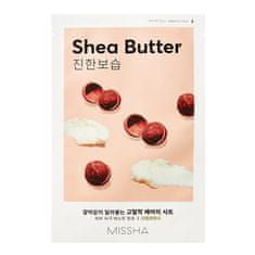 shumee Airy Fit Sheet Mask hydratačná a výživná maska s bambuckým maslom Bambucké maslo 19 ml