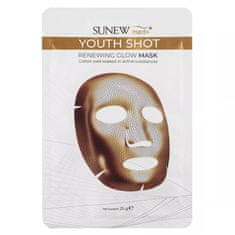 shumee Youth Shot Renewing Glow Mask rozjasňujúca listová maska 25g