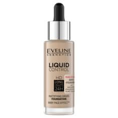 shumee Liquid Control HD Long Lasting Formula 24H make-up na tvár s kvapkadlom 035 Natural Beige 32 ml