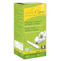 shumee Tampóny Silver Care s aplikátorom z organickej bavlny Regular 16 ks