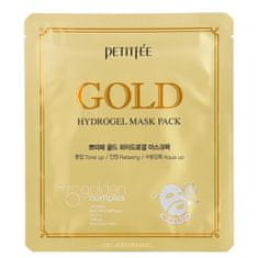 shumee Gold Hydrogel Mask Pack hydratačná a upokojujúca hydrogélová plátová maska so zlatom 32g