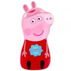 shumee Peppa Pig 2v1 Shower Gel & Shampoo sprchový gél a šampón pre deti 400ml