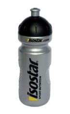 Isostar Fľaša 650ml push pull strieborná