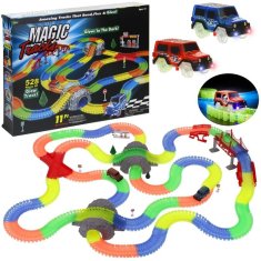 Nobo Kids Žiariace autodráha 528el Magic Track 2 autá