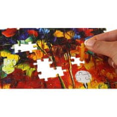 Nobo Kids Puzzle 1000 dielikov. Romantická hra svetiel v parku stromov