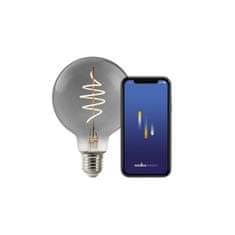 NORDLUX NORDLUX Smart E27 G95 1800K LED žiarovka dymová 2280162747