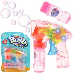 Nobo Kids Bubbles Soap Bubble Gun - červená