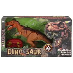 Nobo Kids Interaktívny ovládaný dinosaurus - hnedý