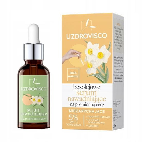 shumee Bezolejové hydratačné sérum pre žiarivú pleť 30ml