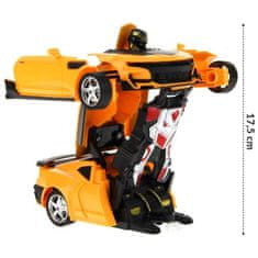 Nobo Kids Auto Transformers Robot Auto 2v1 na diaľkové ovládanie RC Bumblebee