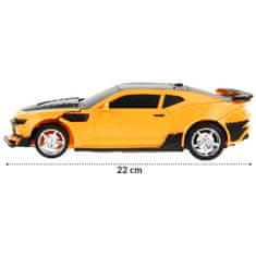 Nobo Kids Auto Transformers Robot Auto 2v1 na diaľkové ovládanie RC Bumblebee