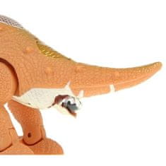 Nobo Kids Interaktívny dinosaurus znáša vajíčka, rozsvieti sa – hnedý