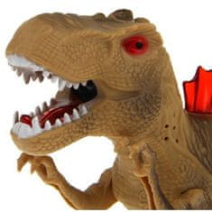 Nobo Kids Interaktívny dinosaurus T-Rex Roars Breathing - hnedá